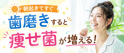 朝起きてすぐ歯磨きすると痩せ菌が増える！その理由をわかりやすく解説
